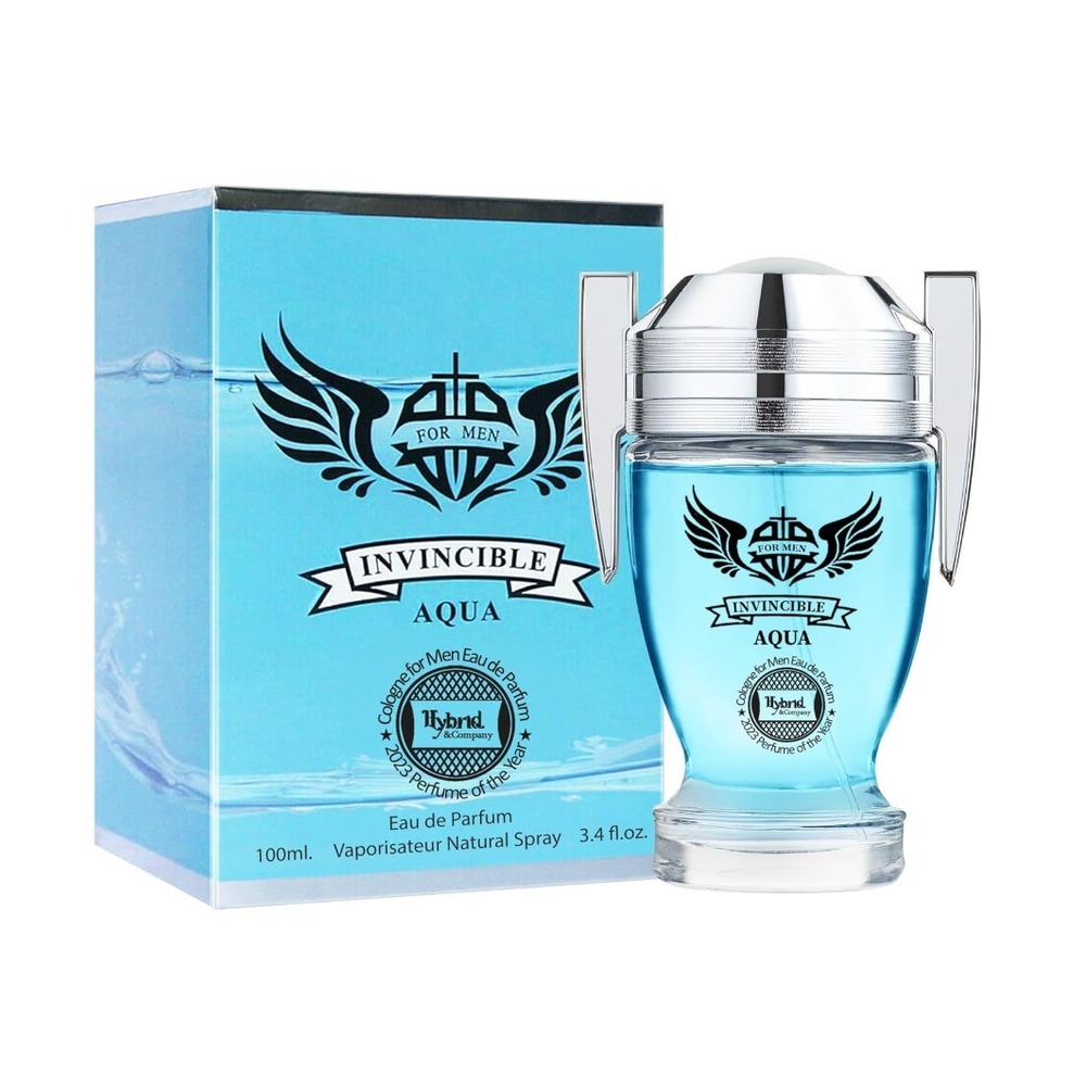 Invincible Aqua For Men Eau de Parfum Natural Spray  3.4 fl oz